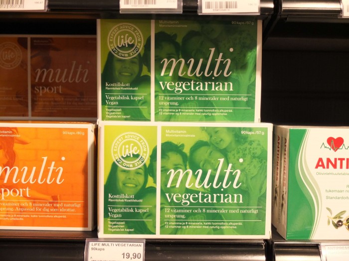 Витамины для вегетарианцев