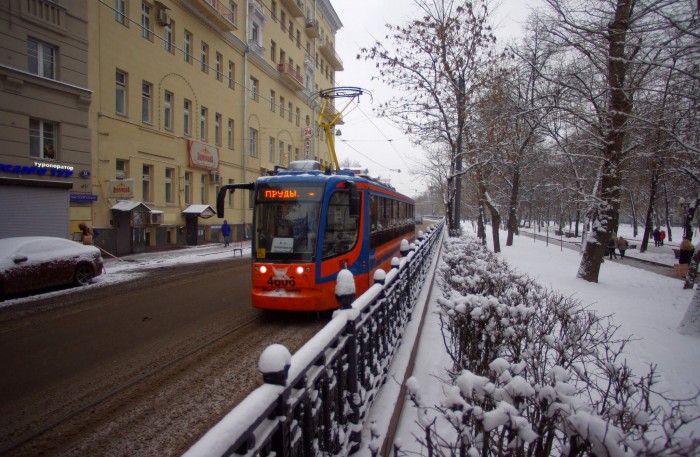 трамвай в Москве