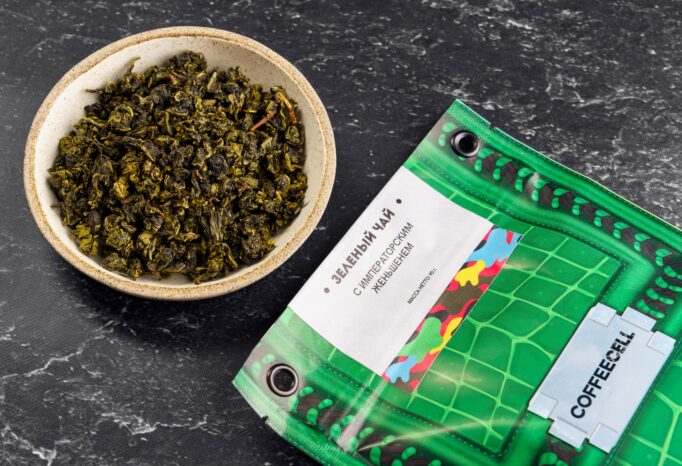 зеленый чай с императорским женьшенем Coffeecell