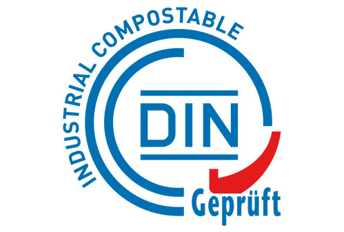 сертификат DIN Geprüft Industrial Compostable