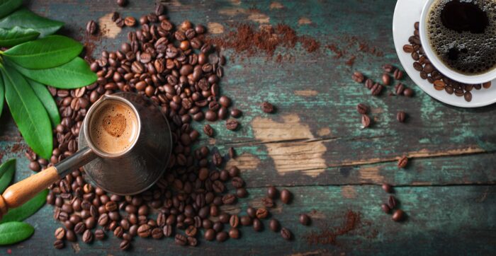 краткая история кофе Изображение AdelinaZw с сайта Pixabay