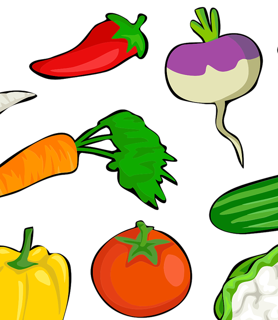 Овощи картинка OpenClipart-Vectors с сайта Pixabay